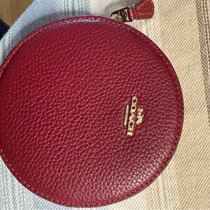 Coach Leather Coin Pouch